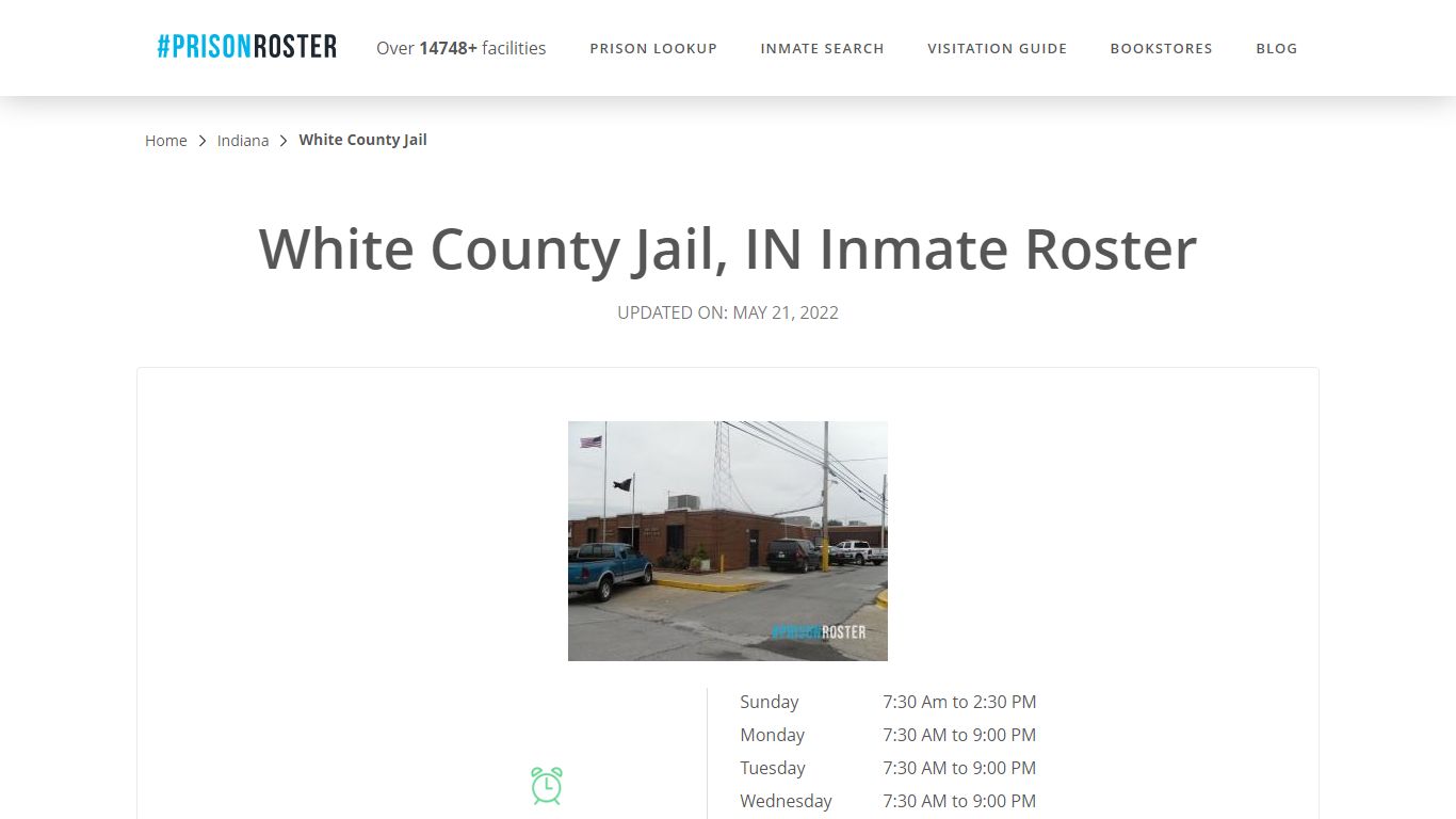 White County Jail, IN Inmate Roster